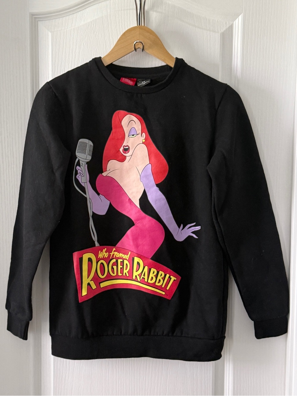 Cakeworthy Disney Who Framed Roger Rabbit Jessica Rabbit Crewneck Size S